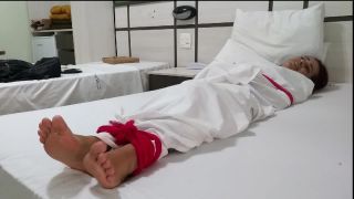 online video 40 Fernanda Wrapped, bdsm chained on feet porn -8