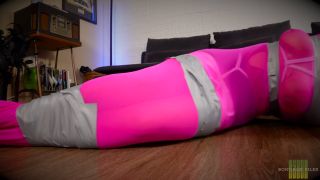 Nyxons Bondage Files - Zoey Ziptie Tied Tormented And Encased.-7