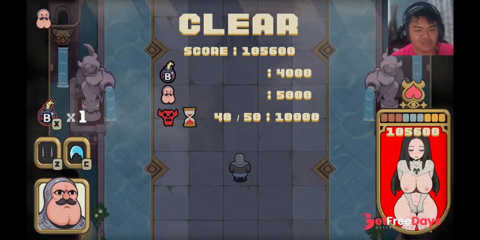 H-Game Shoot-em-ups ButtKnight Game Play part 3