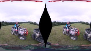 Busty Quad Biker In VR Porn-0