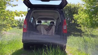 CoupleCrush69 - Public car sex with Scandinavian blonde Milf. Huge orgasms for both!-6