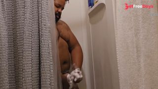 [GetFreeDays.com] Thick Black Daddy Showers and Jerks It Porn Leak February 2023-1