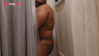 [GetFreeDays.com] Thick Black Daddy Showers and Jerks It Porn Leak February 2023-3