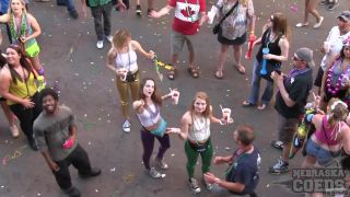 Mardi Gras 2017 From Our Bourbon Street Apartment Girls Flashing For Beads Public-0