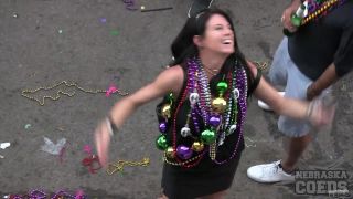 Mardi Gras 2017 From Our Bourbon Street Apartment Girls Flashing For Beads Public-3