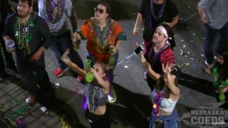 Mardi Gras 2017 From Our Bourbon Street Apartment Girls Flashing For Beads Public-5