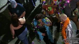 Mardi Gras 2017 From Our Bourbon Street Apartment Girls Flashing For Beads Public-9