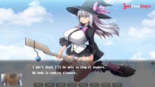 SEXY ASIAN WITCH GIRL MASTURBATING WITH A MAGICAL ROD - WITCH OF ECLIPSE-0