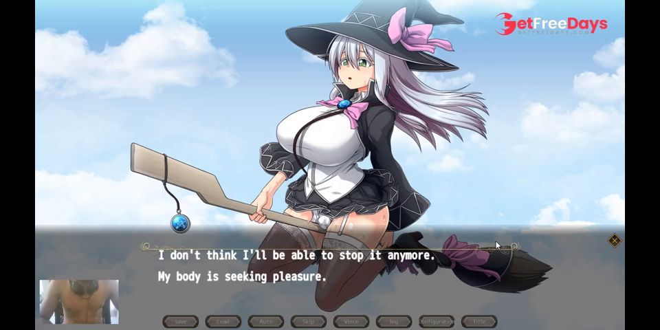 SEXY ASIAN WITCH GIRL MASTURBATING WITH A MAGICAL ROD - WITCH OF ECLIPSE