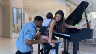 Isabel Moon & Catalina Ossa: Intense Piano Lessons FFM Sex-3