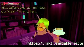JOI for male Caffeine step mommy needs your cream in her coffee-2