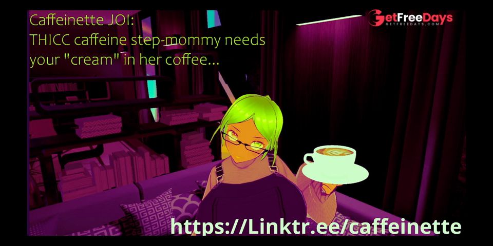 JOI for male Caffeine step mommy needs your cream in her coffee