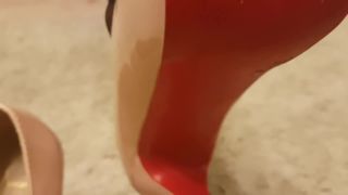 Rina Foxxy - red toes, nylon feet Sex Clip Video Porn Do...-7