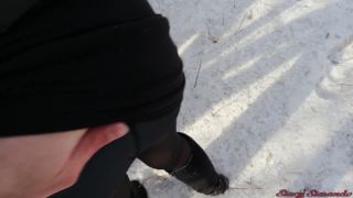 Teen Girl Was Fucked By Stranger In A Winter Parks - Russian-3