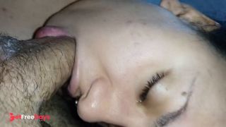 extreme pov you can see inside her mouth as she sucks insanely constantly drooling and licking-5