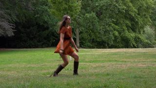 FEMDOMFOTO - Lady Iveta - 2nd Stockwhip - Cracking (German).-4