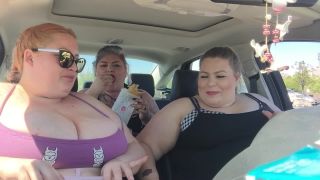 Drive Thru Run- 3 Fatties Eating in the BBW!-8