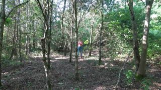 Miss Deep Misia aka Maskbj - Outdoor Blowjob in the Forest and Cum on ...-0