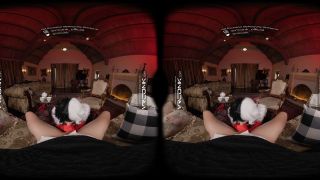 Blowjob VR Conk: Stunning Cruella Fucks and Sucks in Fishnet Tights in a Movie Cosplay Parody | VR Porn-5