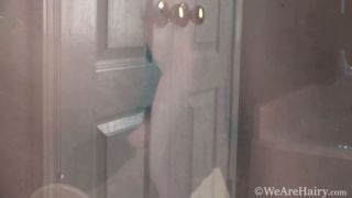 7103 Vanessa Bush - Red Robe Blue Shower - Hd - Hairy-8