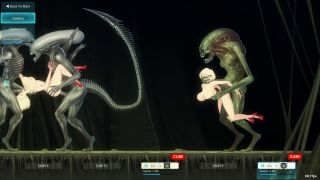 Alenkah - Triple penetration in the world of monsters and long cocks. female voice-0