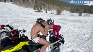 Nala Ray, Nala  nala fitness Nala Fitness Takes a Snowy Ride and Gets Plowed in  Video-5