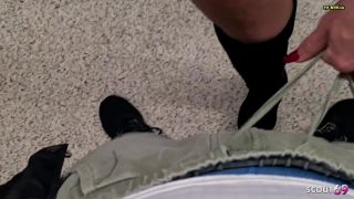 [K2S.CLUB] Scout69 - Deutsche nymphomanische MILF bekommt riskanten fick von fremden im Aufzug - FullHD 1080P-1