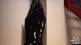 Bondage  KinkyMistresses: Mistress Nina - Electro Punishment In Clingfilm Bondage -1