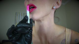 xxx video clip 41 London Lix - Cigarette Dangling Lipstick Fetish Poppers - dangling - smoking hot feet fetish-2