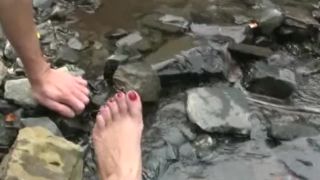 Mistress LunaDrink Water From My Feet-3