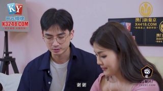 Threatening to seduce principal's wife (Blowjob porn) Bai Yuner-1