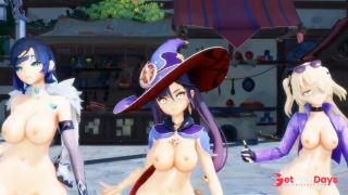 4k mmd Genshin dance-0