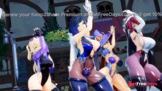 4k mmd Genshin dance-2