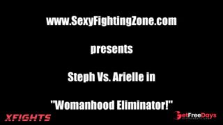 [xfights.to] Sexy Fighting Zone - Steph vs Arielle - Womenhood eliminator Arielle,Steph-0