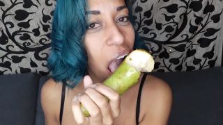 GoldenLace Loving on a pear and fruit vore - Mouth Fetish-5