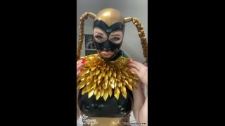 FetiliciousFans SiteRipPt 1A Gold Latex Day-8