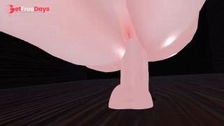 Сосет член и ебтся через дырку в стене VR-9
