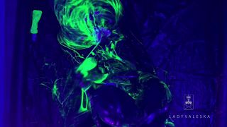 Lady Valeska - Rubber Double Fisting With Uv Slime - Rubber double-6