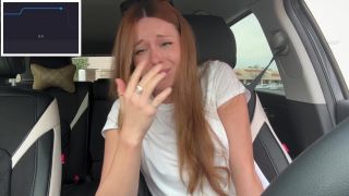 Braless Pit Stop In The Drive Thru With My Lush On MAX! - Pornhub, Nadia Foxx (FullHD 2021)-6