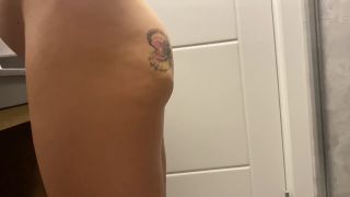 Hairy Puss Pregnant woman masturbating hairy pussy, farting and gaping holes-9