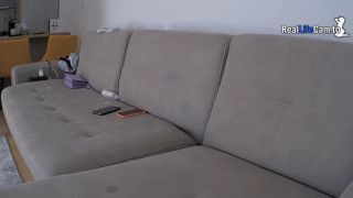 Reallifecam - Tatiana Make A Hot Blowjob To Hey Boyfriend On Sofa 18.06.2024 608P - Voyeur-9