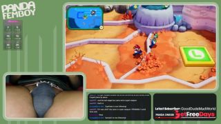 [GetFreeDays.com] PandaFemboy Plays Mario and Luigi Brothership Part 4 Adult Stream October 2022-3