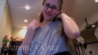 video 26 newspaper fetish Domme Kyaa - Braless Blackmail POV fantasy, humiliationss on fetish porn-0