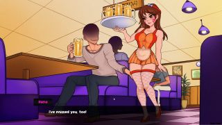 New XXX Games - Hana Working With New Sexy Dress In The Canteen(18 ) - Welcome To Erosland New Update-5