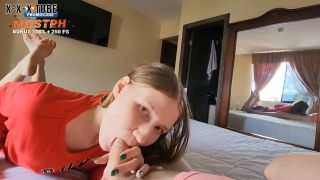  Couples Sexy Blonde Sucks A Big Cock In Front Of A Mirror In A Hotel Her Cute Face Is Covered In Hot Cum Vanessanorrisofficial  vanessanorrisofficial -1