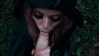 Wood Witch Blowjob for Halloween Witch Cosplay Sex Clip V...-3