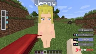 [GetFreeDays.com] Minecraft Blonde Jenny hentai game xhatihentai Adult Film November 2022-4