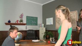 6242 Jayden Moore & Gia Giancarlo - Teacher And Students Thre...-1