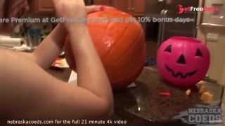 [GetFreeDays.com] Hot Teen Carves Then Fucks A Pumpkin Porn Film February 2023-1