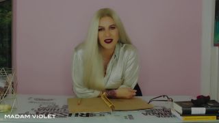 adult clip 9 Goddess Madam Violet - Dr Violet | jerkoff instructions | masturbation porn vintage fetish-2